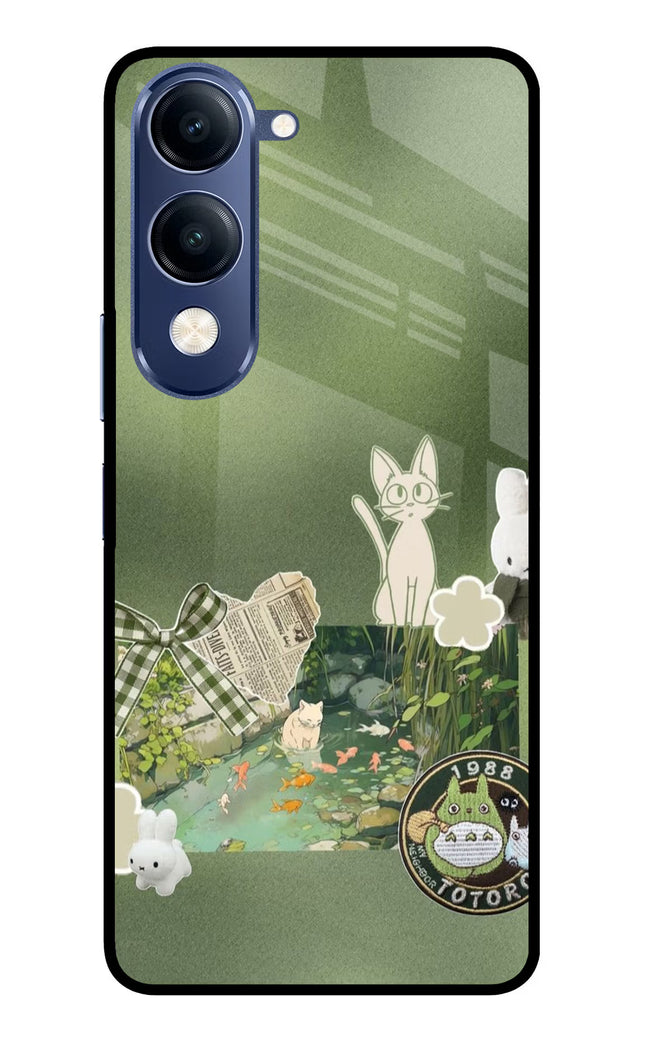 Aesthetic anime Vivo T4 Lite 5G Metal Case Back Cover by Casekaro