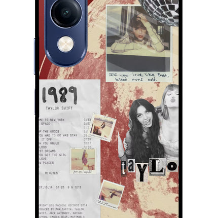 Taylor Swift Vivo T4 Lite 5G Metal Case Back Cover by Casekaro