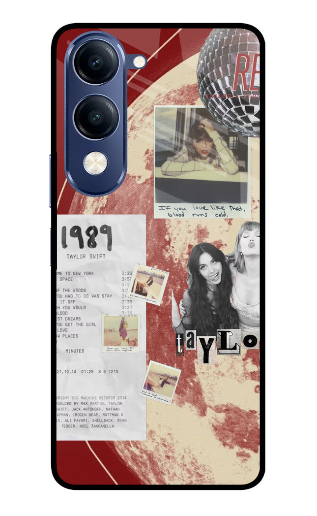 Taylor Swift Vivo T4 Lite 5G Metal Case Back Cover by Casekaro