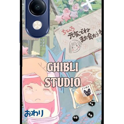 Studio Ghibli Vivo T4 Lite 5G Metal Case Back Cover by Casekaro
