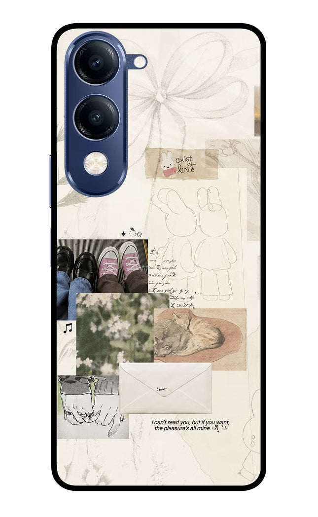Soft Aesthetic Vivo T4 Lite 5G Metal Case Back Cover by Casekaro