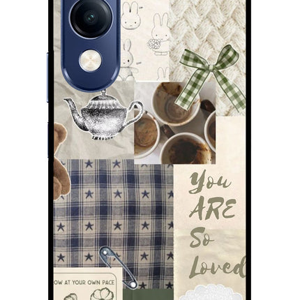 Cookie Vivo T4 Lite 5G Metal Case Back Cover by Casekaro