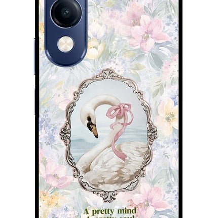 Pretty Mind Pretty Soul Vivo T4 Lite 5G Metal Case Back Cover by Casekaro
