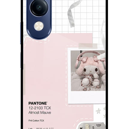Pantone Asthetic Vivo T4 Lite 5G Metal Case Back Cover by Casekaro