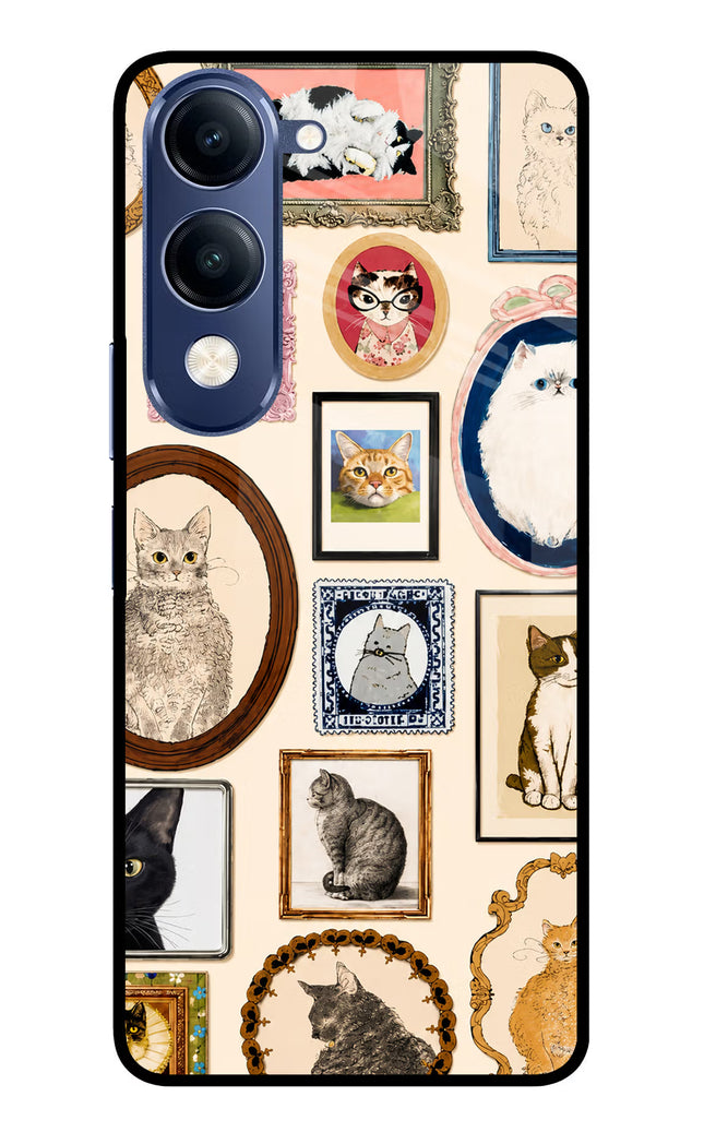 Mirror Cats Vivo T4 Lite 5G Metal Case Back Cover by Casekaro
