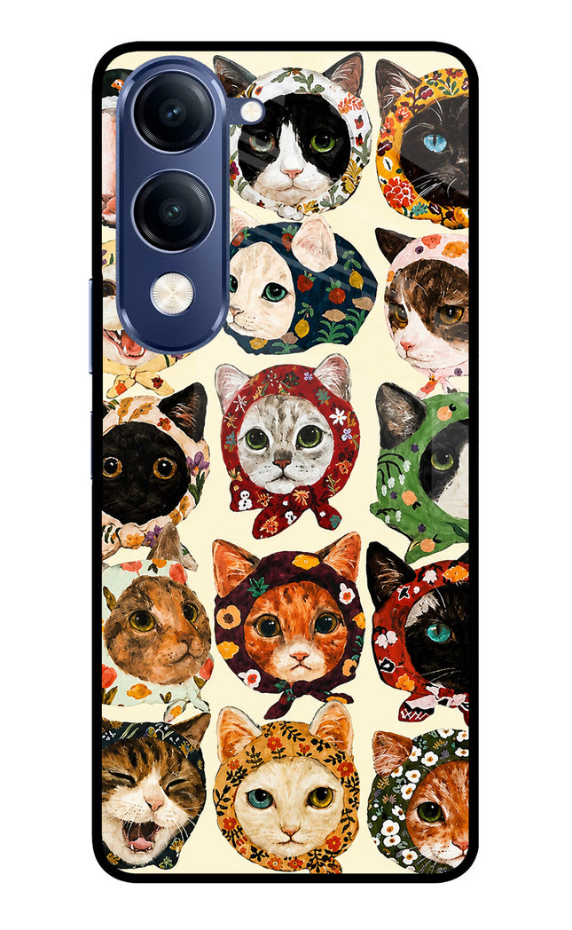 Cool Cat Vivo T4 Lite 5G Metal Case Back Cover by Casekaro