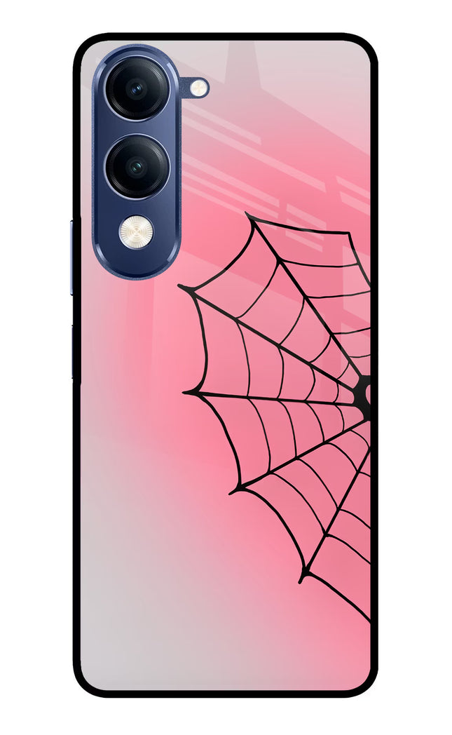 Pink Web Vivo T4 Lite 5G Metal Case Back Cover by Casekaro