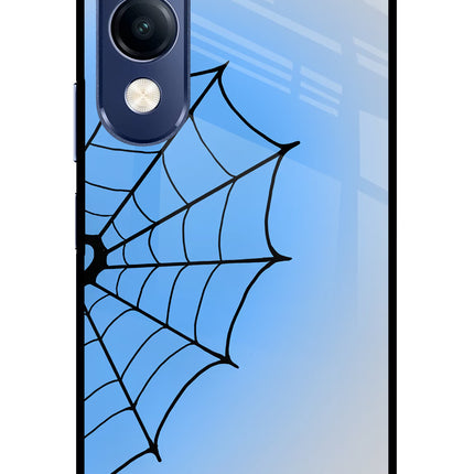 Blue Web Vivo T4 Lite 5G Metal Case Back Cover by Casekaro