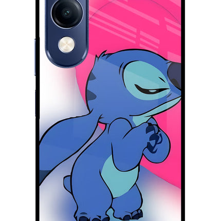 Stitch Hug Vivo T4 Lite 5G Metal Case Back Cover by Casekaro