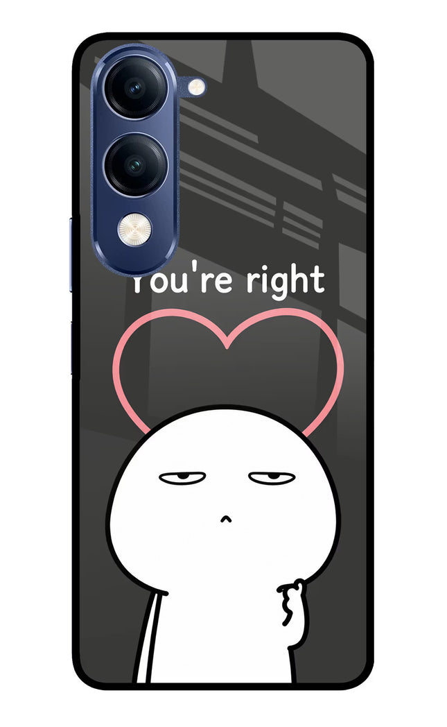 You're Right Vivo T4 Lite 5G Metal Case Back Cover by Casekaro