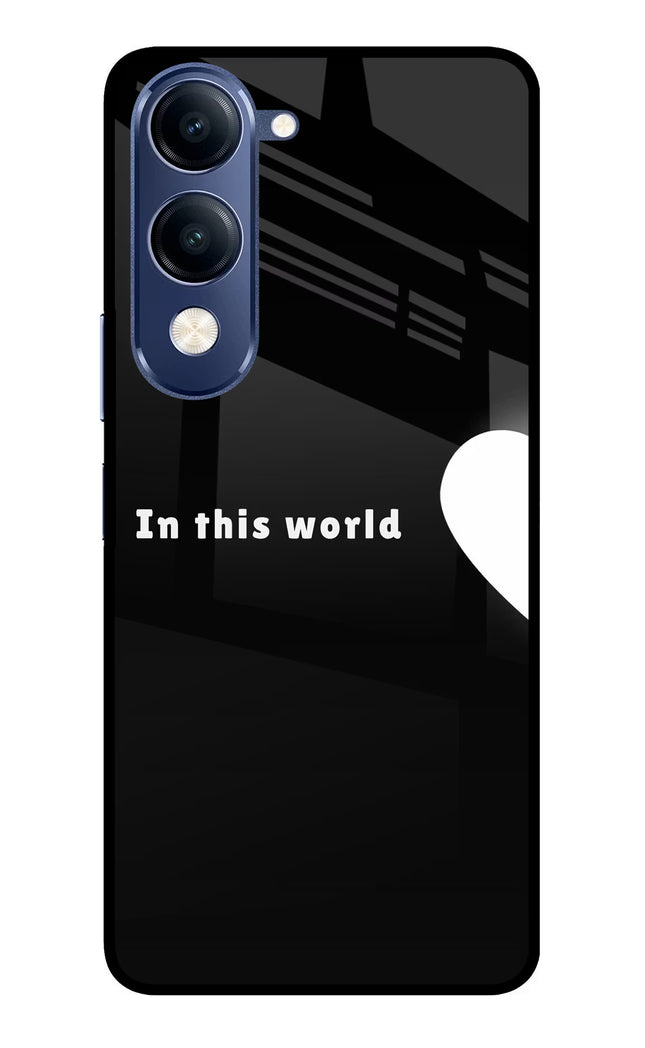 This World Vivo T4 Lite 5G Metal Case Back Cover by Casekaro