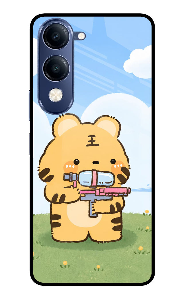 Tiger Treat Vivo T4 Lite 5G Metal Case Back Cover by Casekaro