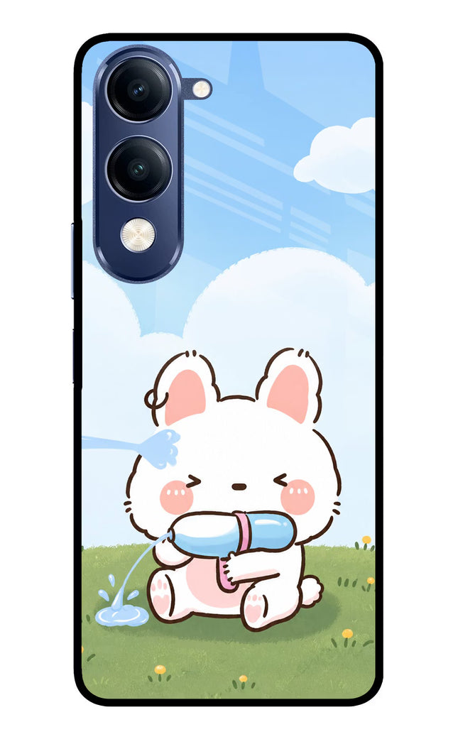 Bunny Treat Vivo T4 Lite 5G Metal Case Back Cover by Casekaro
