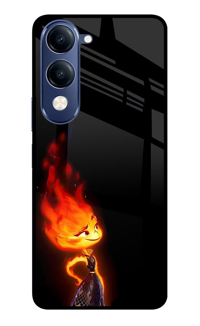 Ember Flame Vivo T4 Lite 5G Metal Case Back Cover by Casekaro