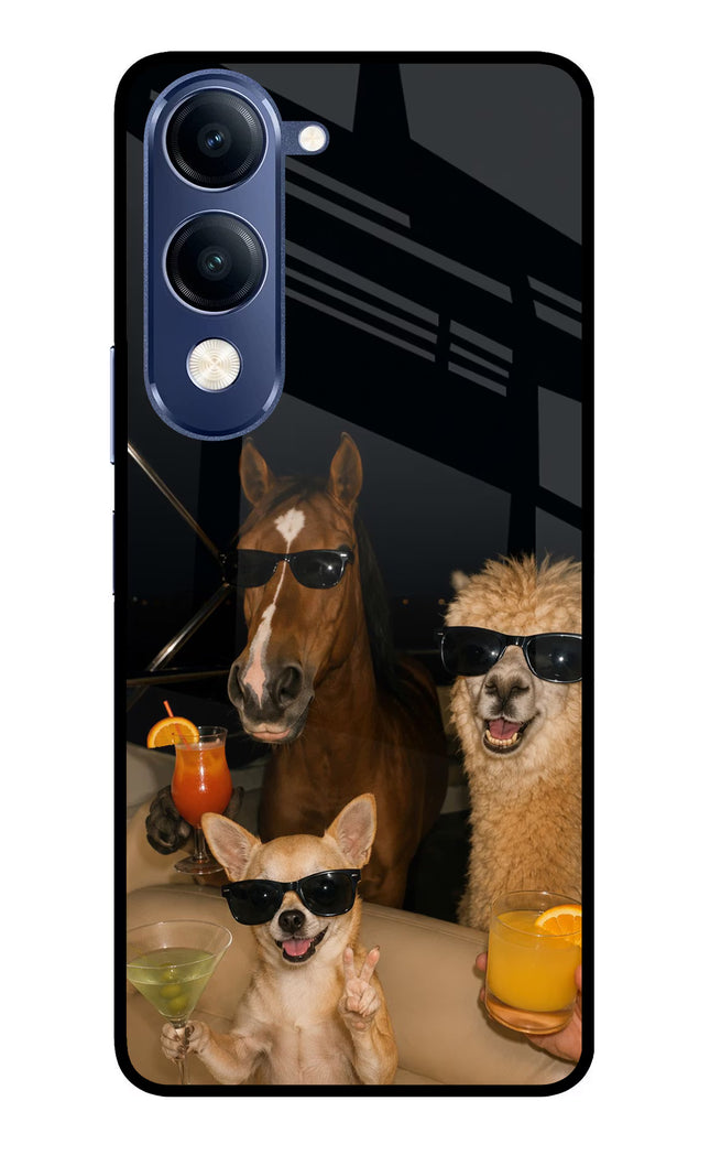 Party Squad Vivo T4 Lite 5G Metal Case Back Cover by Casekaro
