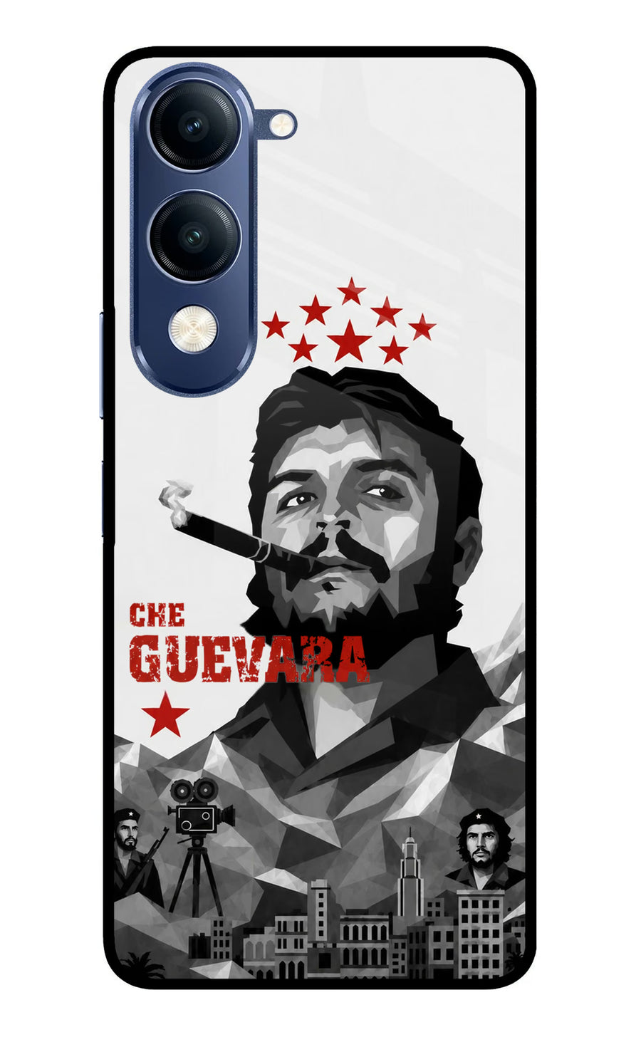 Che Guevara Iconic Vivo T4 Lite 5G Back Cover, Metal case