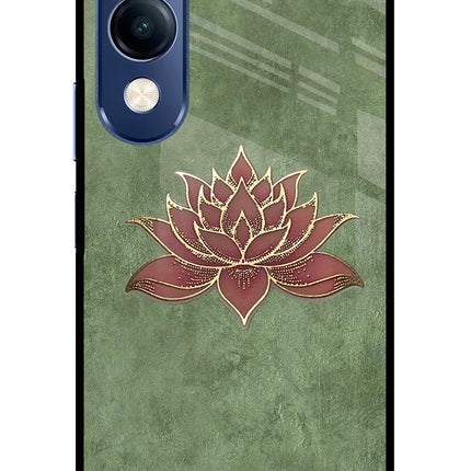 Lotus Grace Vivo T4 Lite 5G Metal Case Back Cover by Casekaro