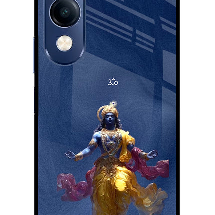 Cosmic Krishna Vivo T4 Lite 5G Metal Case Back Cover by Casekaro