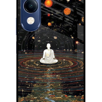 Space Monk Vivo T4 Lite 5G Metal Case Back Cover by Casekaro