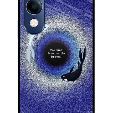 Dark Koi Vivo T4 Lite 5G Metal Case Back Cover by Casekaro
