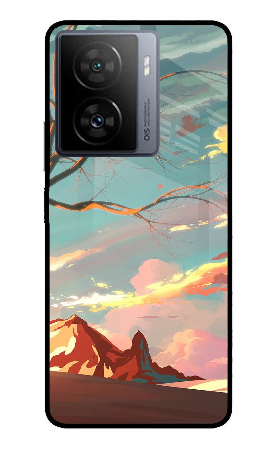 Scenery iQOO Z7s 5G Back Cover, Metal case