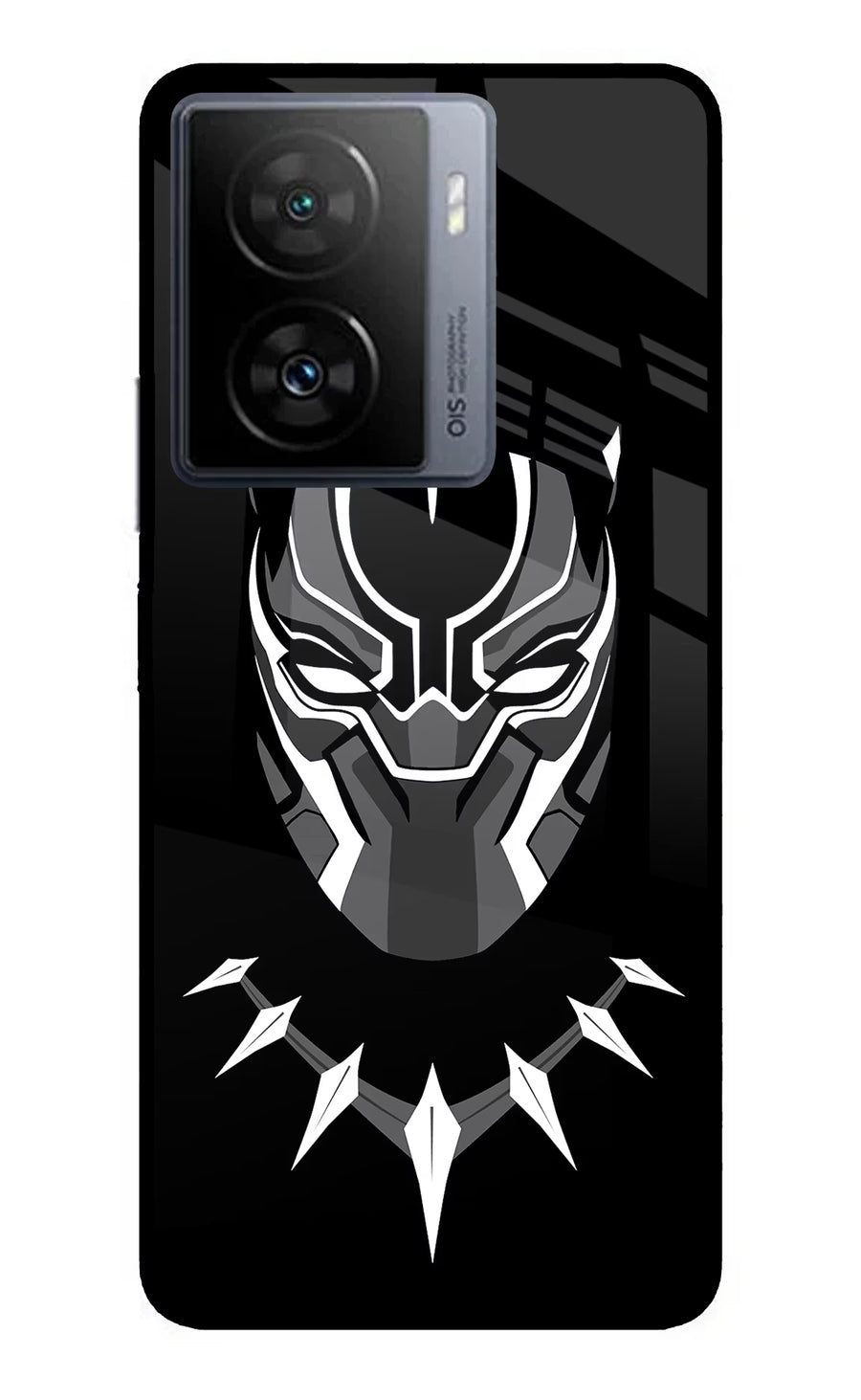 Black Panther iQOO Z7s 5G Back Cover, Metal case