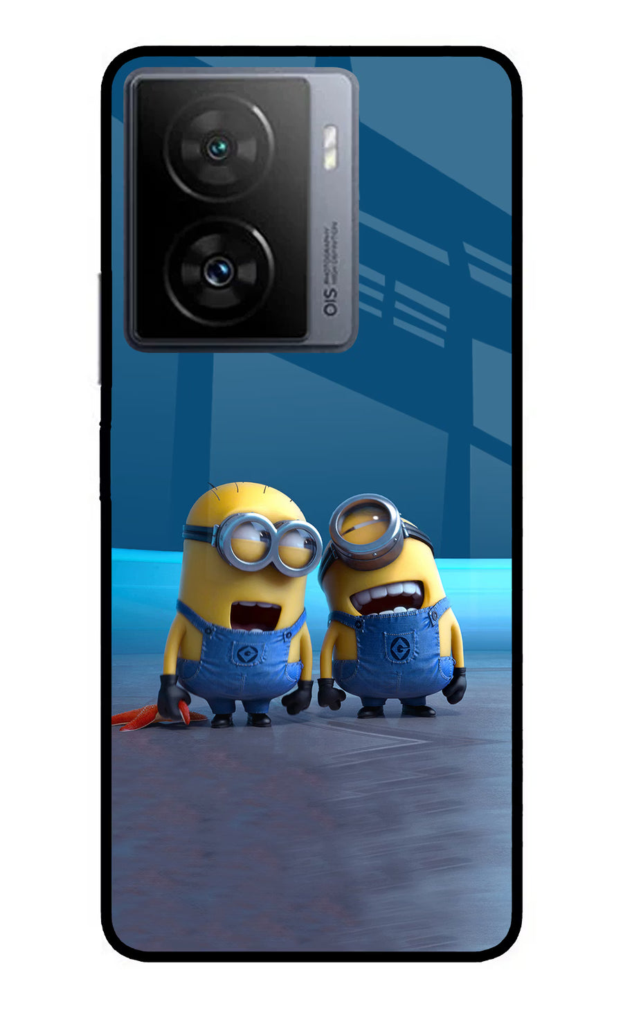 Minion Laughing iQOO Z7s 5G Back Cover, Metal case
