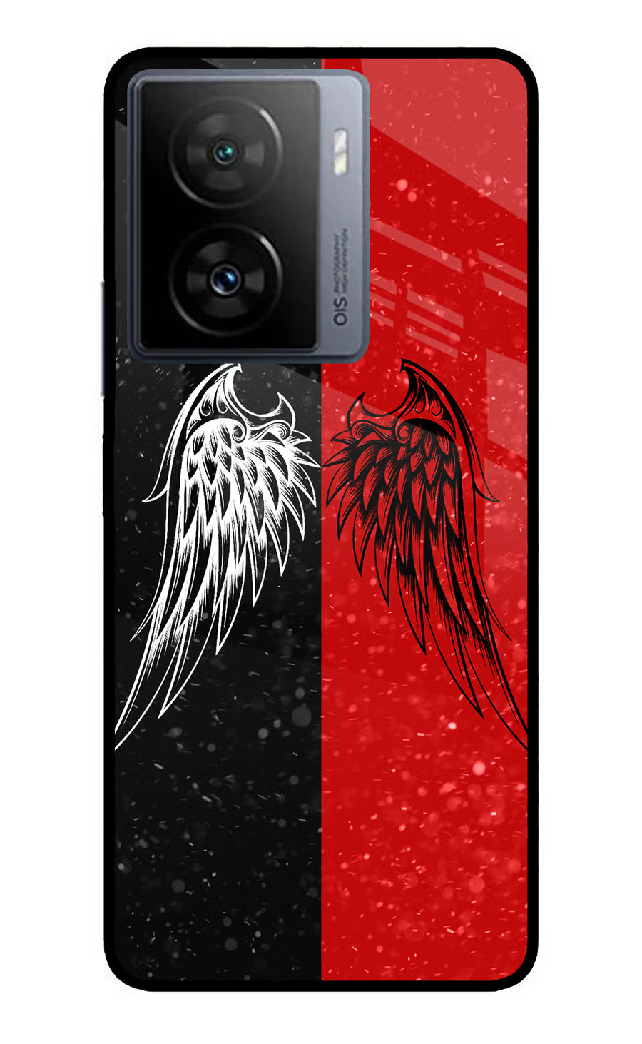Wings iQOO Z7s 5G Back Cover, Metal case