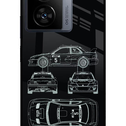WRC'99 iQOO Z7s 5G Metal Case Back Cover by Casekaro