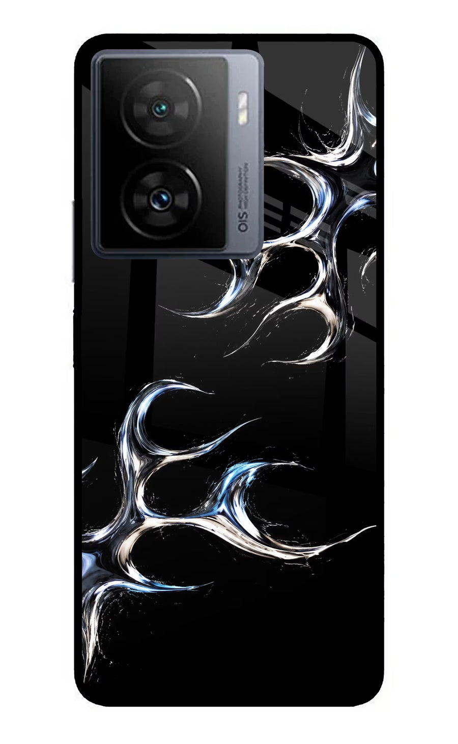 Chrome Tribal iQOO Z7s 5G Back Cover, Metal case