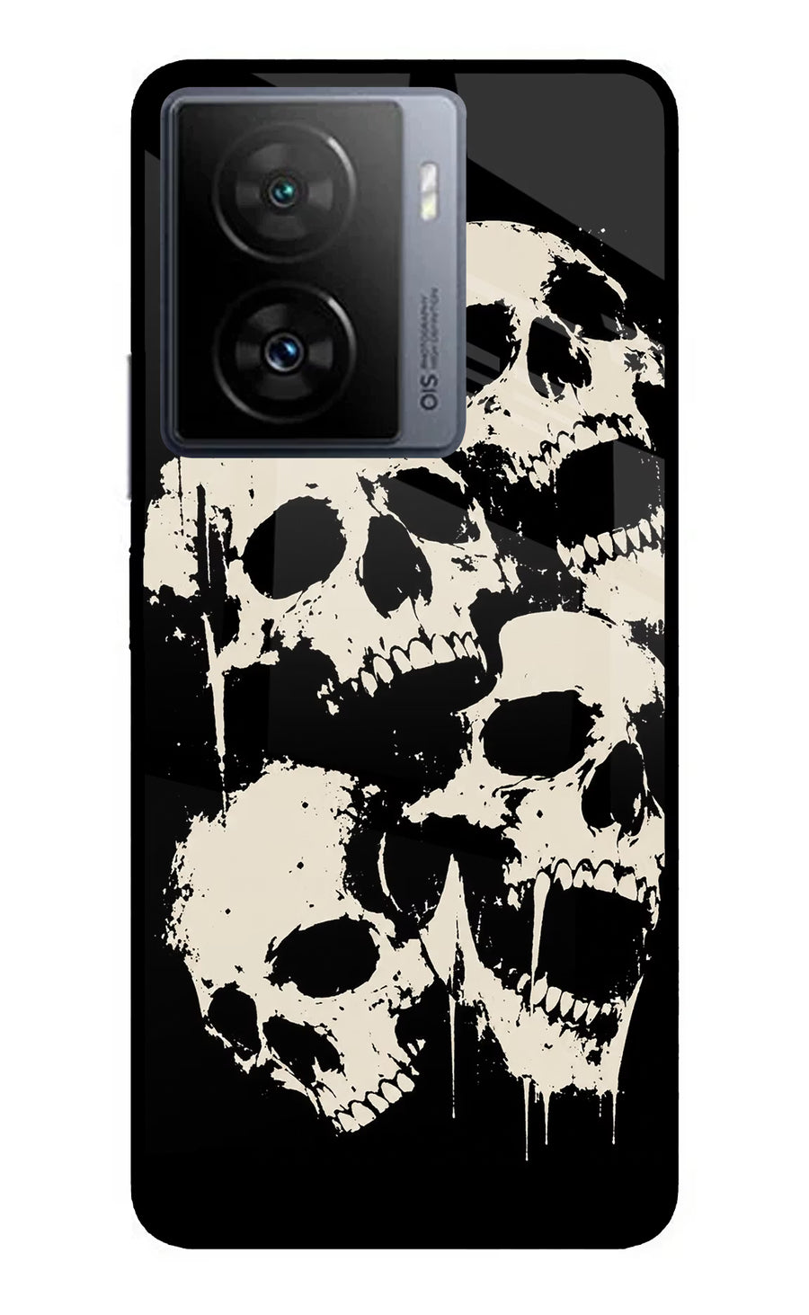 Dead Stack iQOO Z7s 5G Back Cover, Metal case