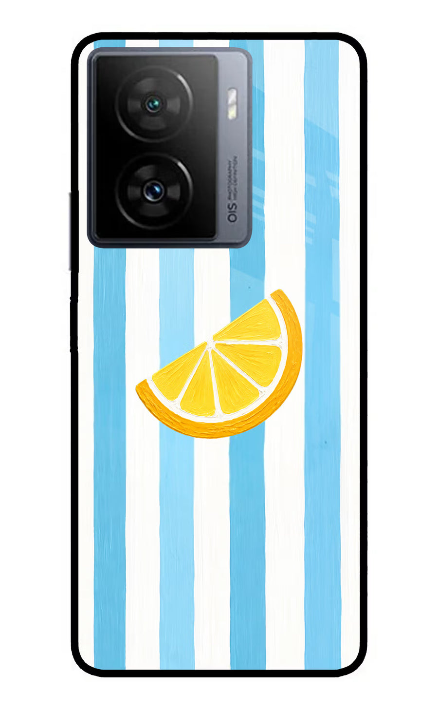 Summer Lemon iQOO Z7s 5G Back Cover, Metal case