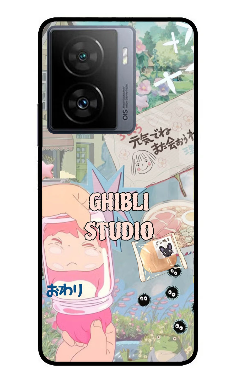 Studio Ghibli iQOO Z7s 5G Back Cover, Metal case