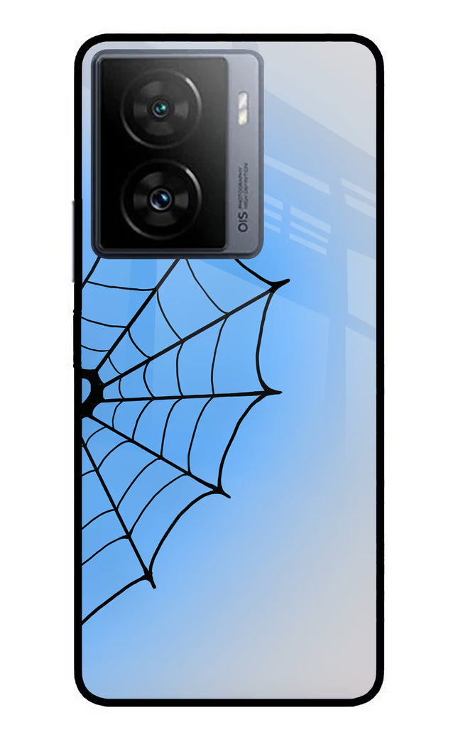 Blue Web iQOO Z7s 5G Metal Case Back Cover by Casekaro