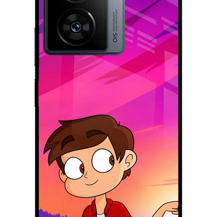 Marco Sunset iQOO Z7s 5G Metal Case Back Cover by Casekaro