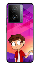 Marco Sunset iQOO Z7s 5G Metal Case Back Cover by Casekaro