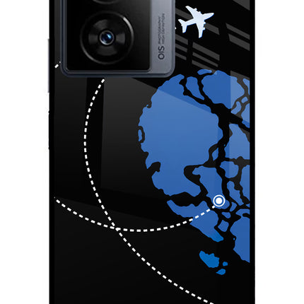 Love Orbit iQOO Z7s 5G Metal Case Back Cover by Casekaro