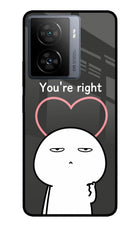 You're Right iQOO Z7s 5G Metal Case Back Cover by Casekaro
