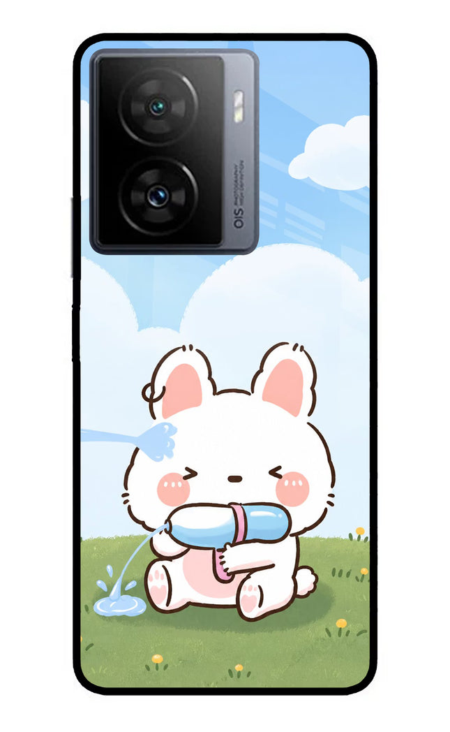 Bunny Treat iQOO Z7s 5G Metal Case Back Cover by Casekaro