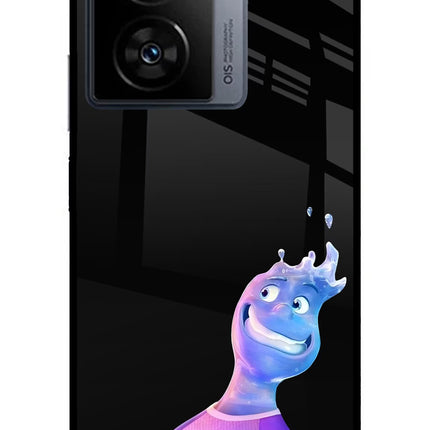 Wade Wave iQOO Z7s 5G Metal Case Back Cover by Casekaro