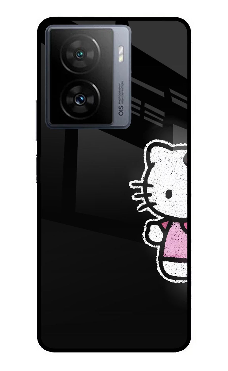 Kitty Charm iQOO Z7s 5G Back Cover, Metal case