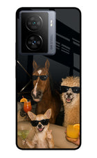 Party Squad iQOO Z7s 5G Metal Case Back Cover by Casekaro