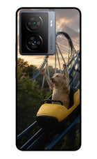Rollercoaster Dog iQOO Z7s 5G Metal Case Back Cover by Casekaro