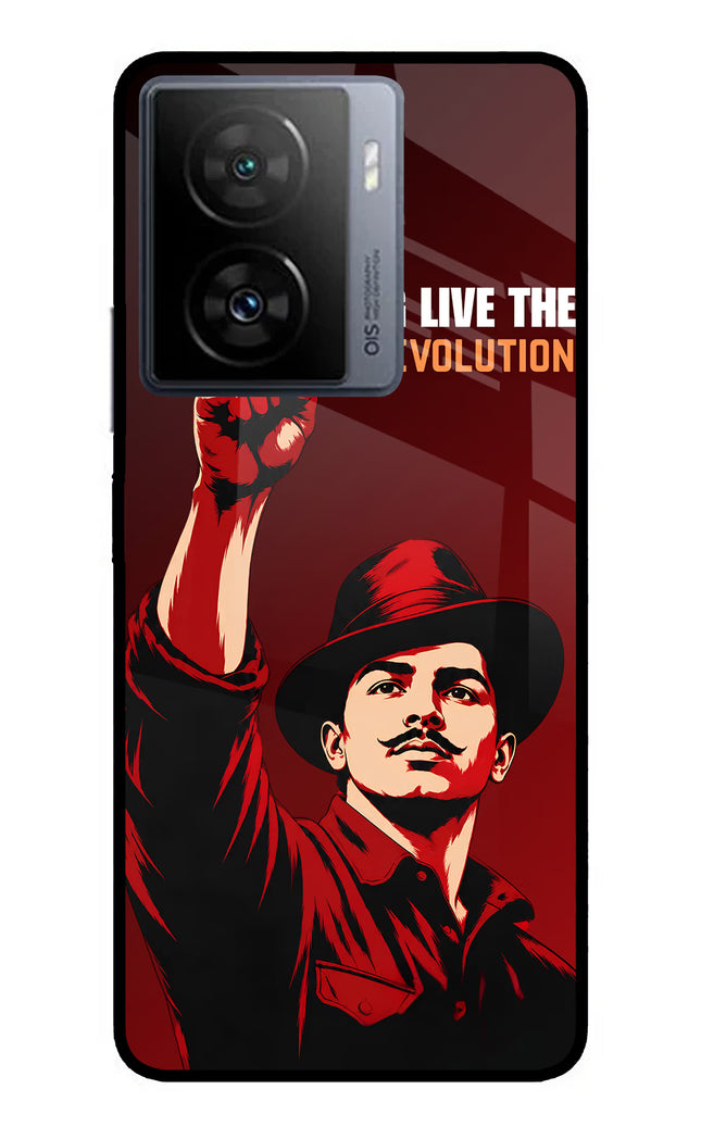 Bhagat Singh Revolution iQOO Z7s 5G Metal Case Back Cover by Casekaro