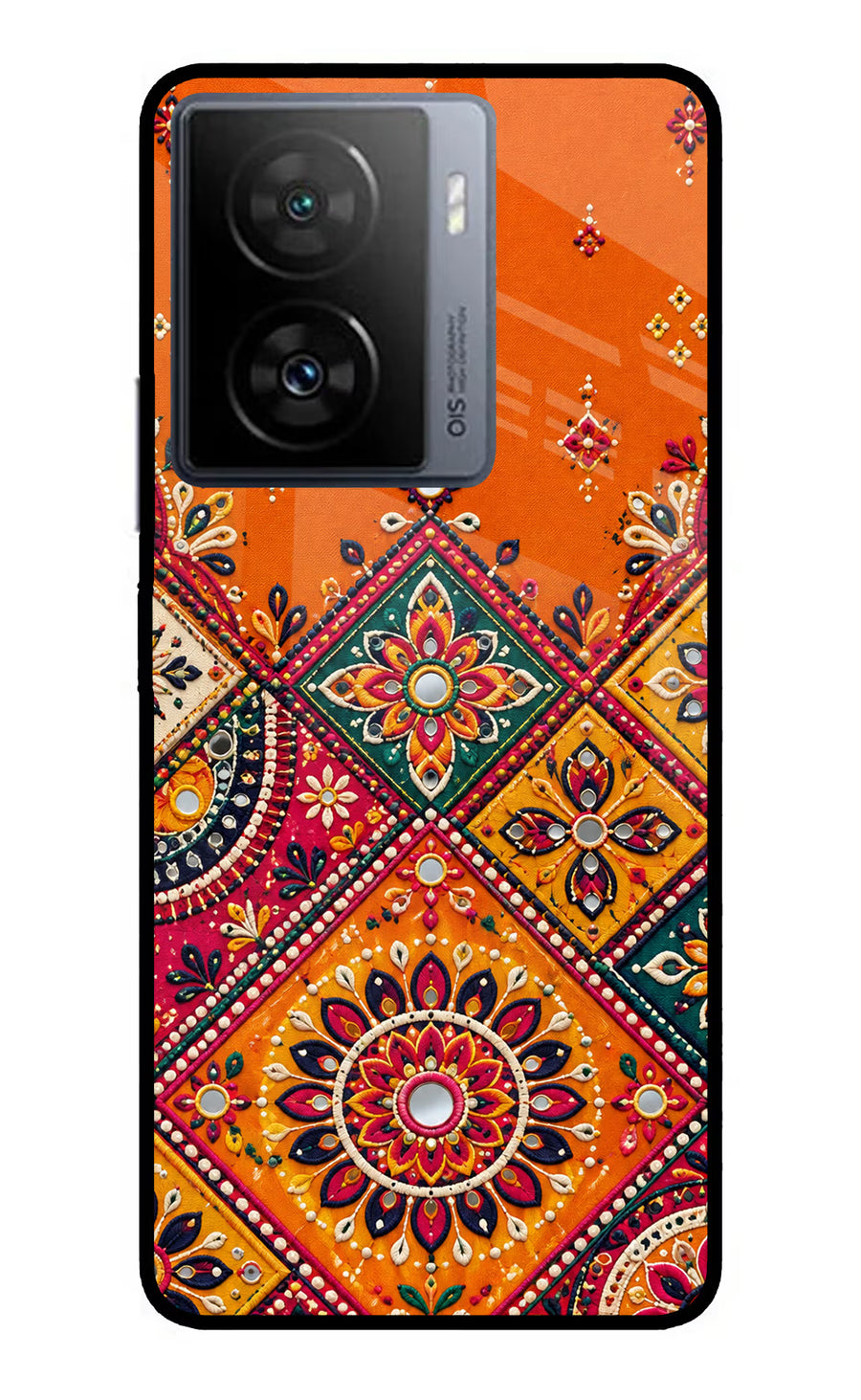 Kutch Glow iQOO Z7s 5G Back Cover, Metal case