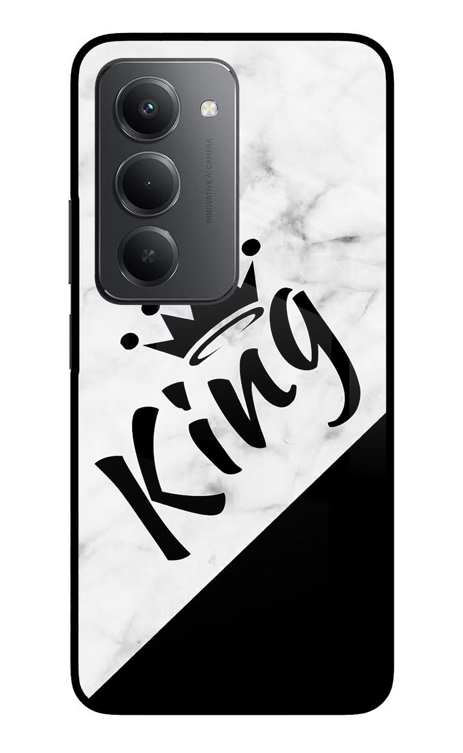 King Redmi 15 5G Back Cover, Metal case