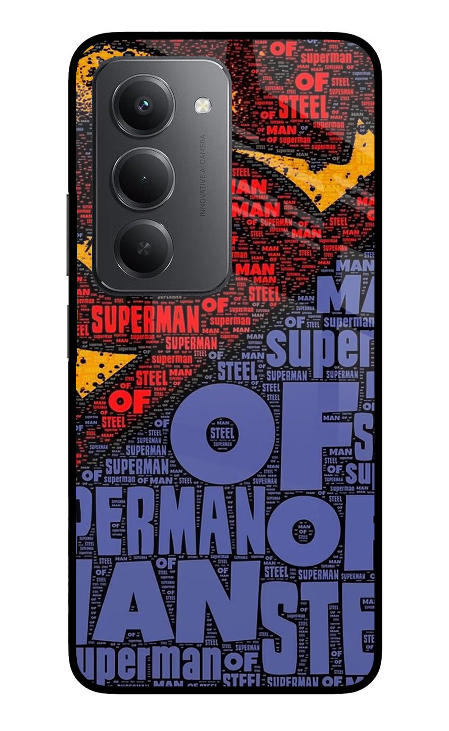 Superman Redmi 15 5G Back Cover, Metal case
