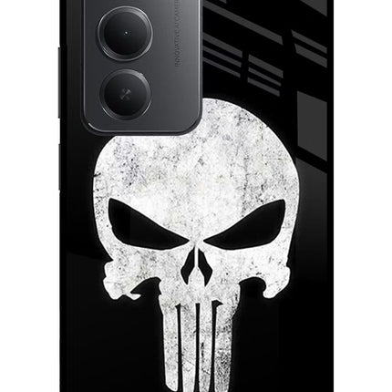 Punisher Skull Redmi 15 5G Metal Case Back Cover by Casekaro
