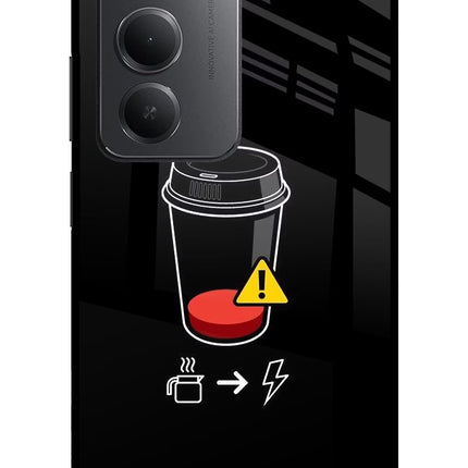 Coffee Redmi 15 5G Metal Case Back Cover by Casekaro