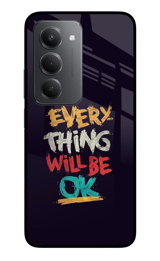 Everything Will Be Ok Redmi 15 5G Metal Case Back Cover by Casekaro
